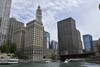 Buildings along Chicago River