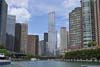 Trump Tower over Chicago River