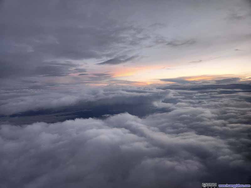Clouds and Sunset Glow