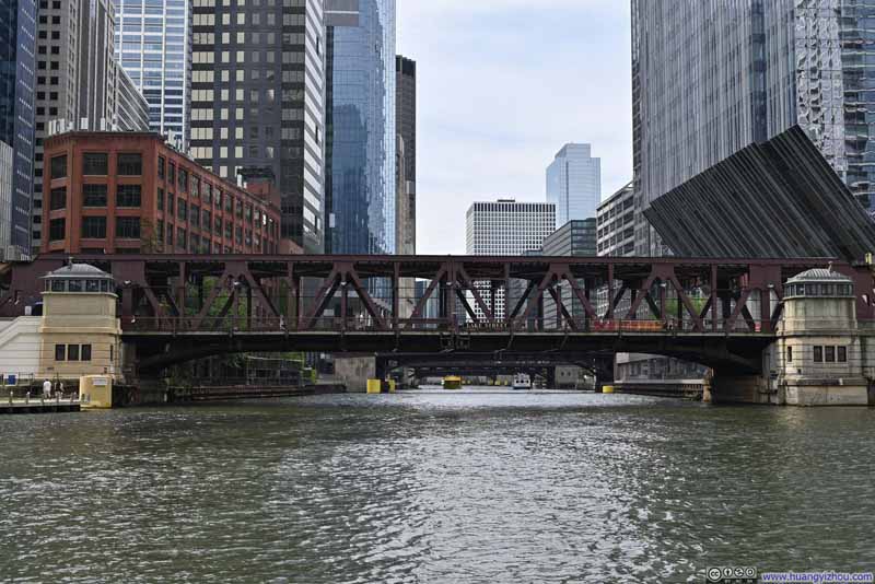 Bridges over Chicago River