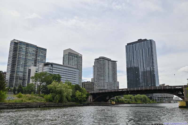 Apartment Buildings along Chicago River