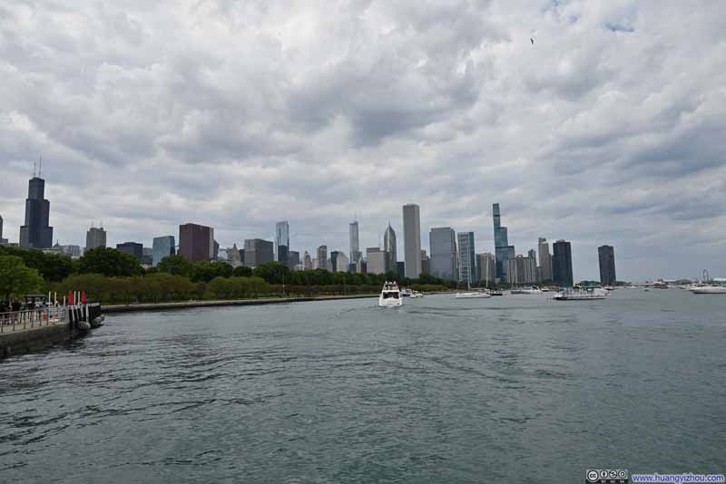 Chicago Skyline from Museum Campus