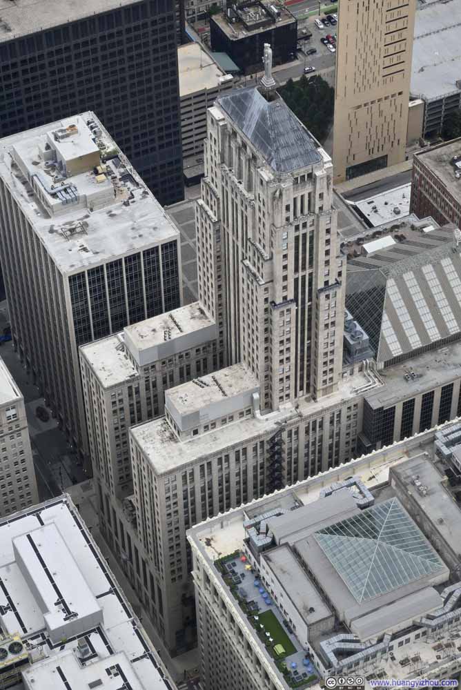 Ceres Statue on top of Chicago Board of Trade Building