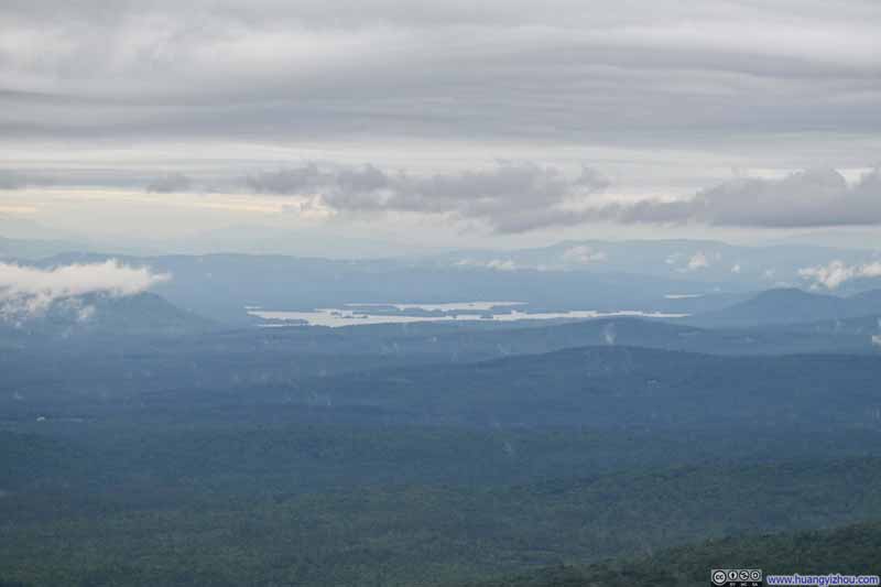 Distant Squam Lake