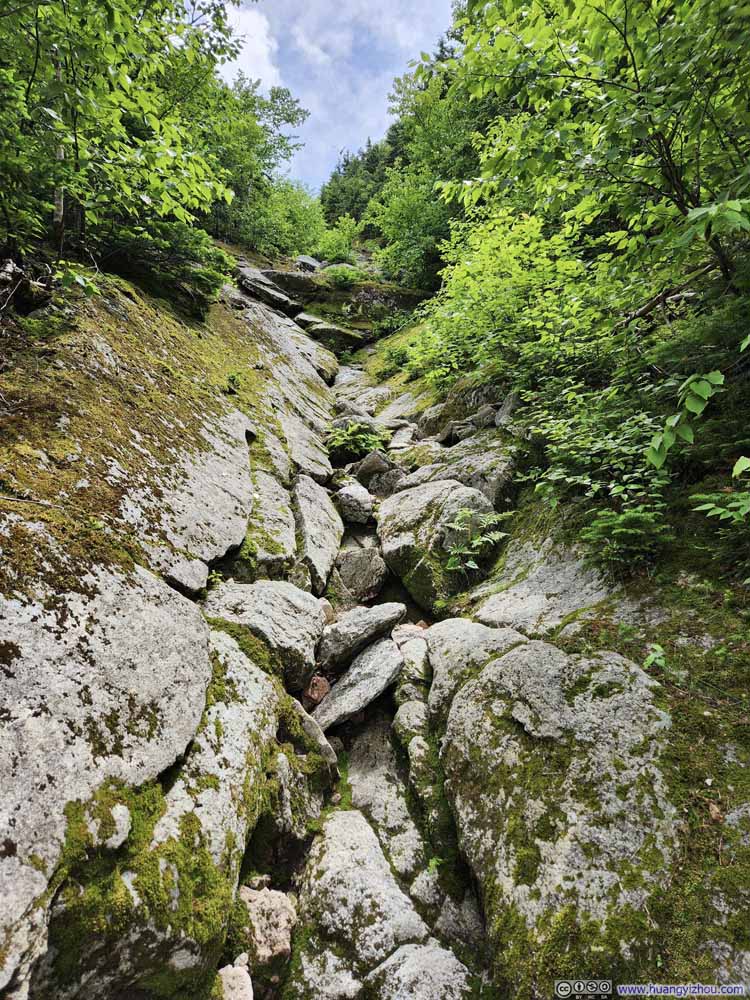 Lower Part of North Slide