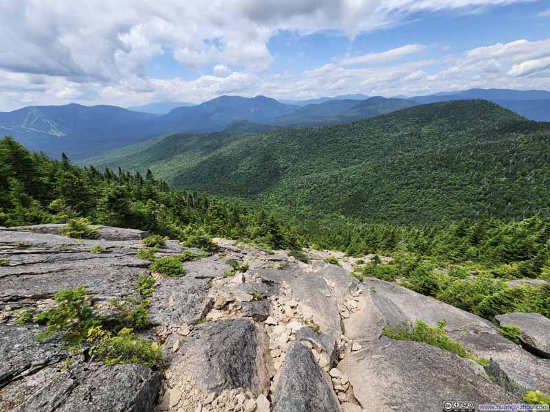 White Mountains from North Slide