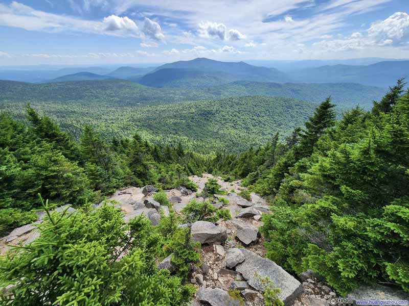 Overlooking South Slide