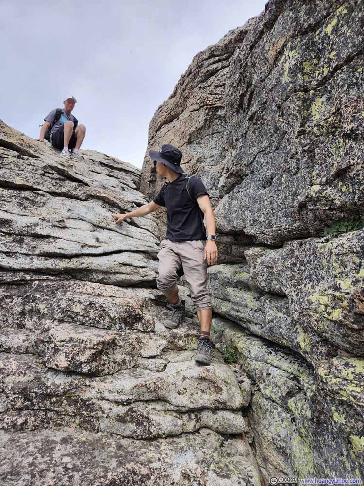 Descending Boulders on Donner Peak