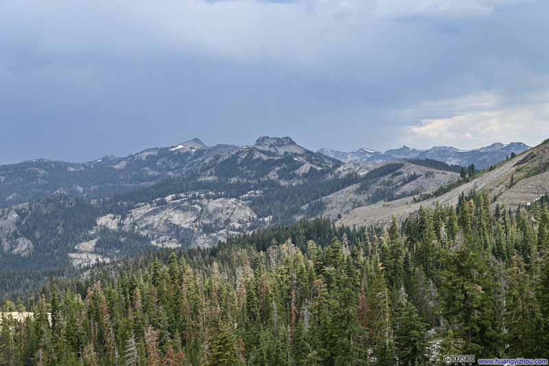 Mountains to the South