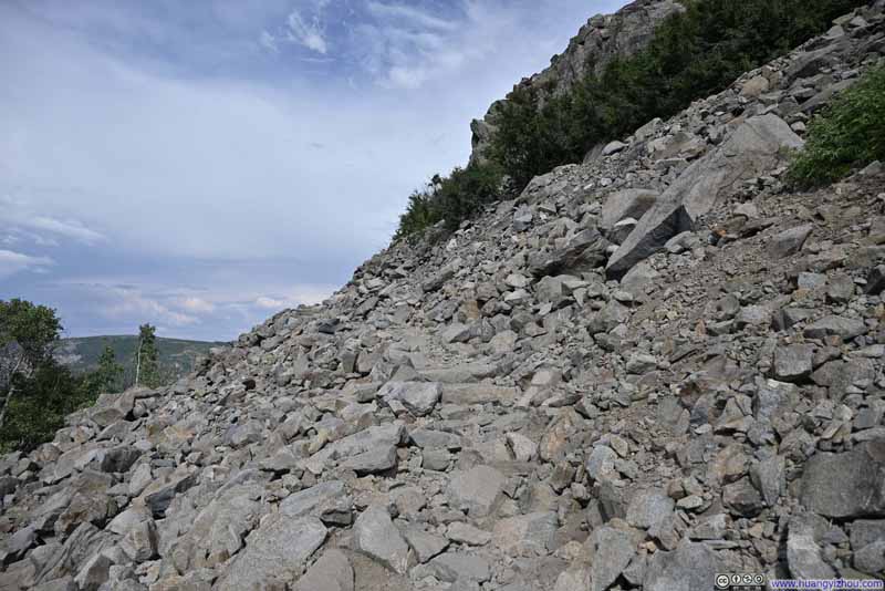 Trail on Rocks