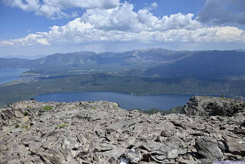 Fallen Leaf Lake before Mountains