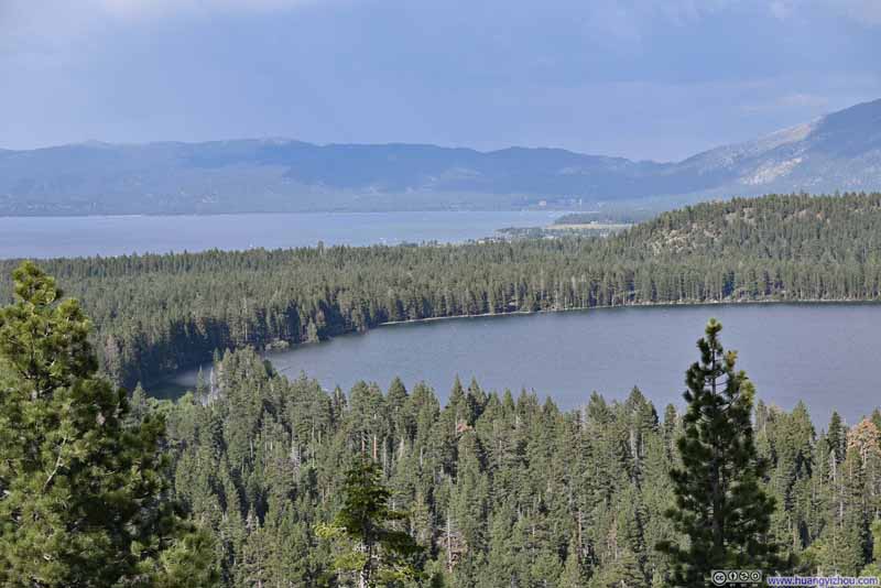 Fallen Leaf Lake and Lake Tahoe