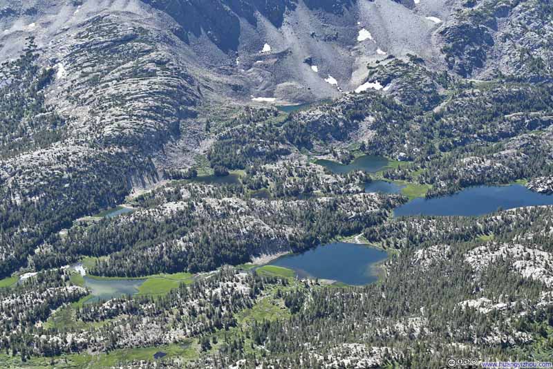 Lakes in Little Lakes Valley