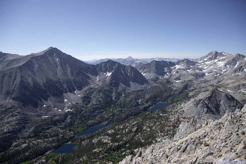 Mountains Surrounding Little Lakes Valley