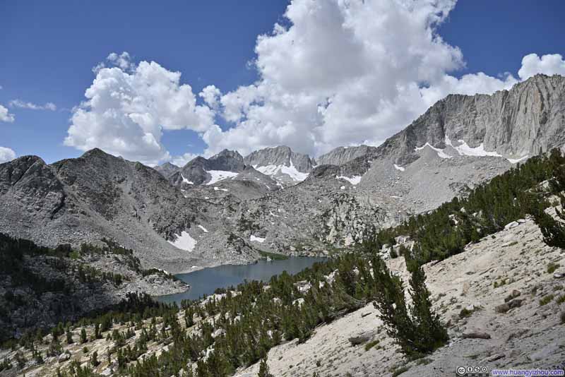 Ruby Lake before Abbot Group Mountains