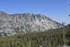 Mountains across South Fork Bishop Creek Valley