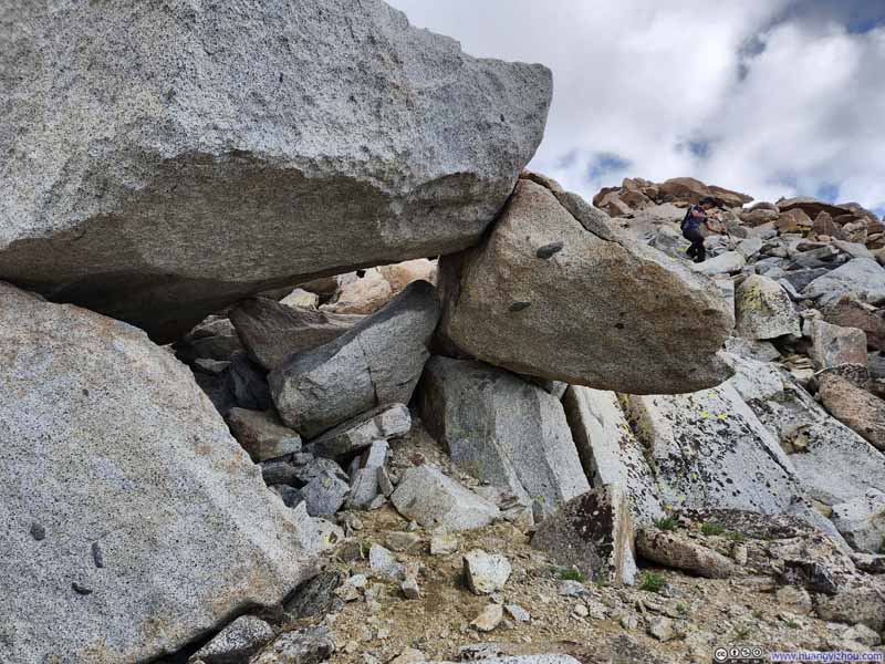 Improvised Rock Shelter