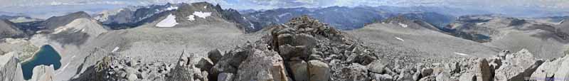 View from Vagabond Peak Summit