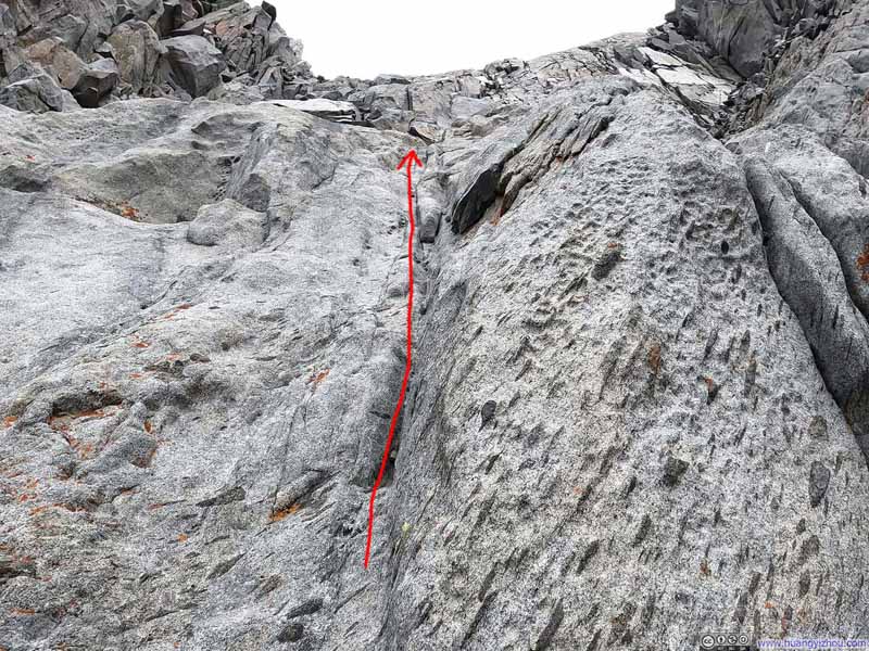 West Chute of Cloudripper