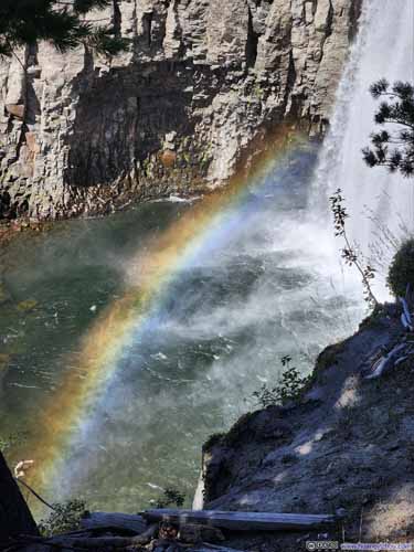 Rainbow next to Rainbow Falls