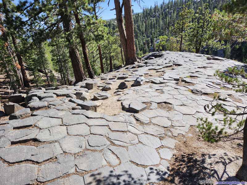 Top of Devils Postpile