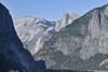 Half Dome and Clouds Rest at the end of Yosemite Valley