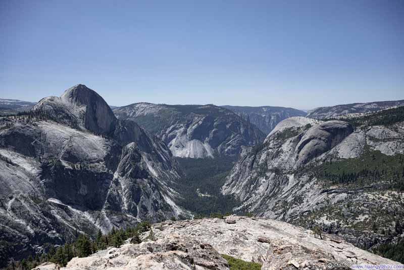 Yosemite Valley from Mount Watkins