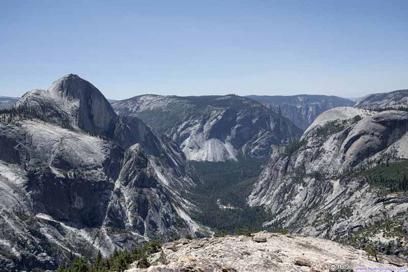 Yosemite Valley from Mount Watkins