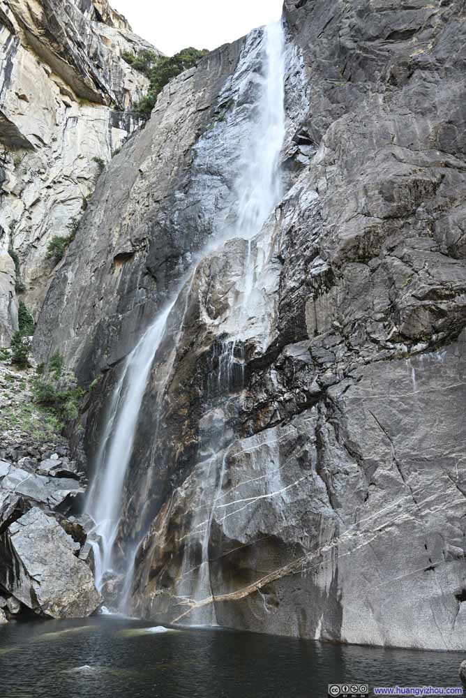 Lower Yosemite Falls Up Close