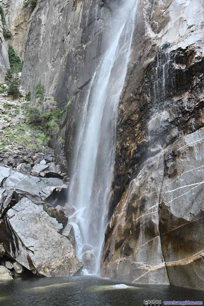 Lower Yosemite Falls Up Close