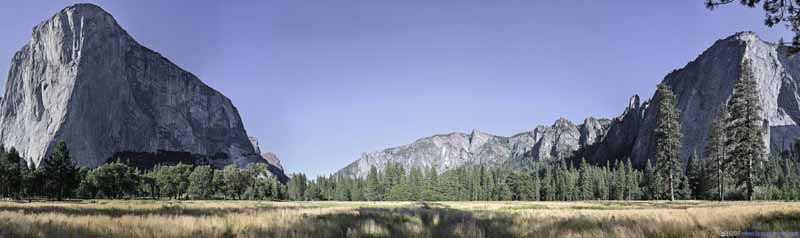 El Capitan from Yosemite Valley Floor