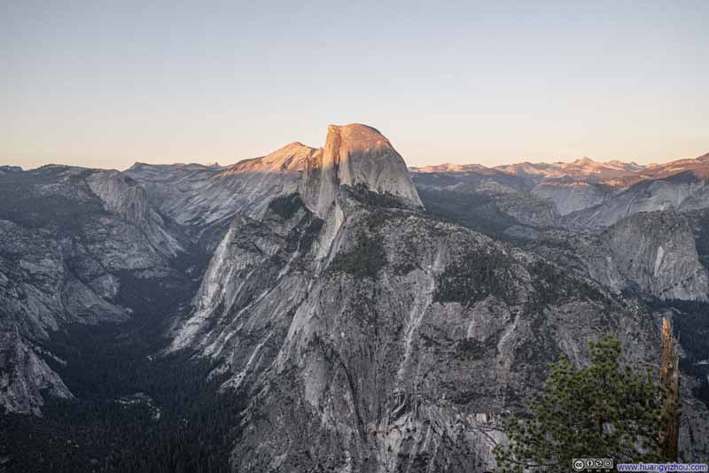 Half Dome at Twilight