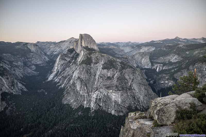 Half Dome at Twilight