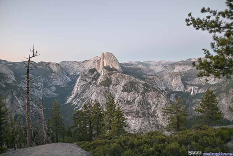 Half Dome at Twilight