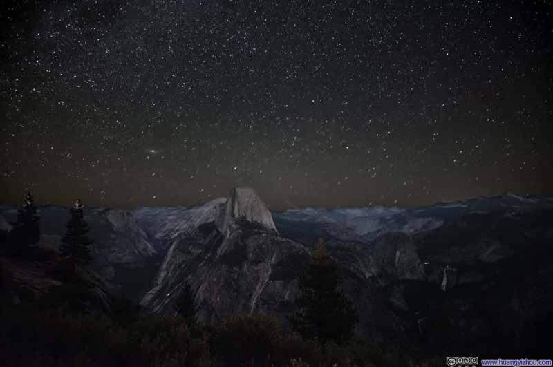 Night Sky from Glacier Point