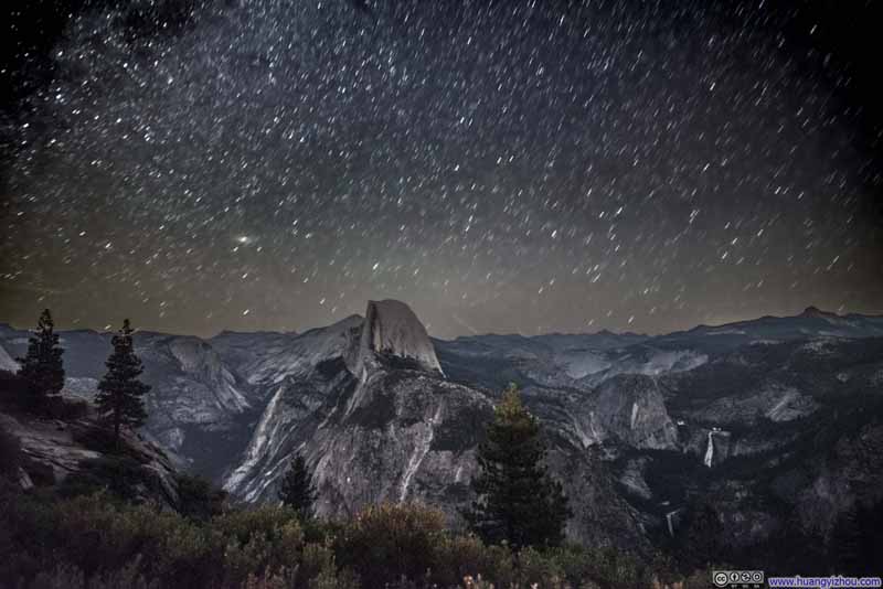 Night Sky from Glacier Point