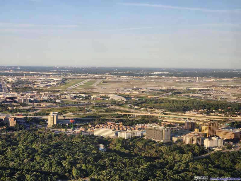 Landing at Chicago Airport