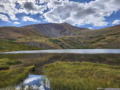 Square Top Lake before Square Top Mountain