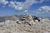 Cairn on top of Square Top Mountain