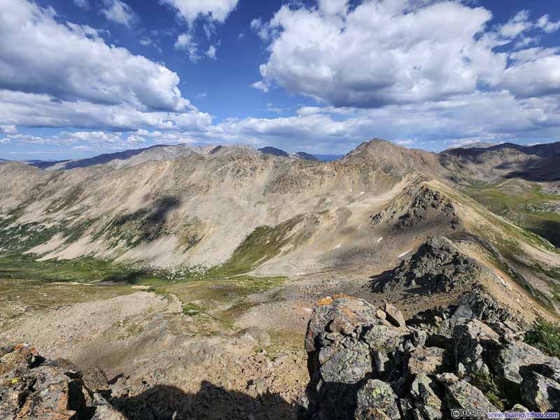 Mountains to the Northeast