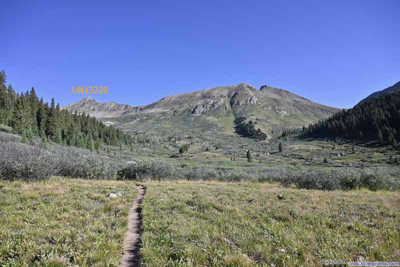 Ridge of Continental Divide from Valley