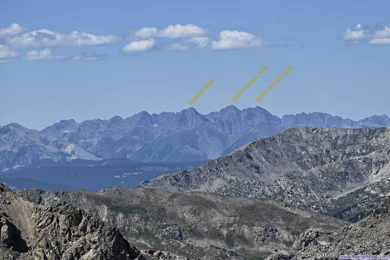 Distant Elk Mountains to the West