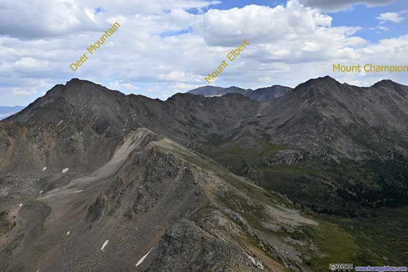 Mountains to the Southeast