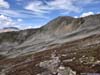 Trail against Browns Peak Background