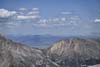 Distant Town of Leadville through Gap between Mountains