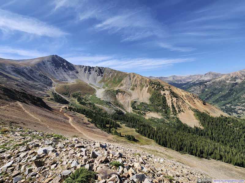 Overlooking Lulu Gulch