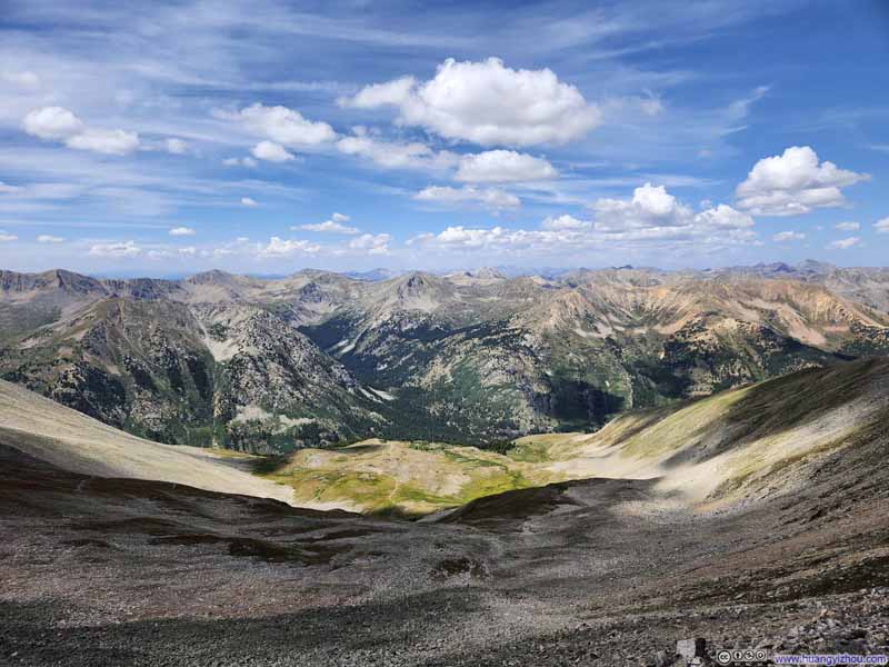 Mountains to the West