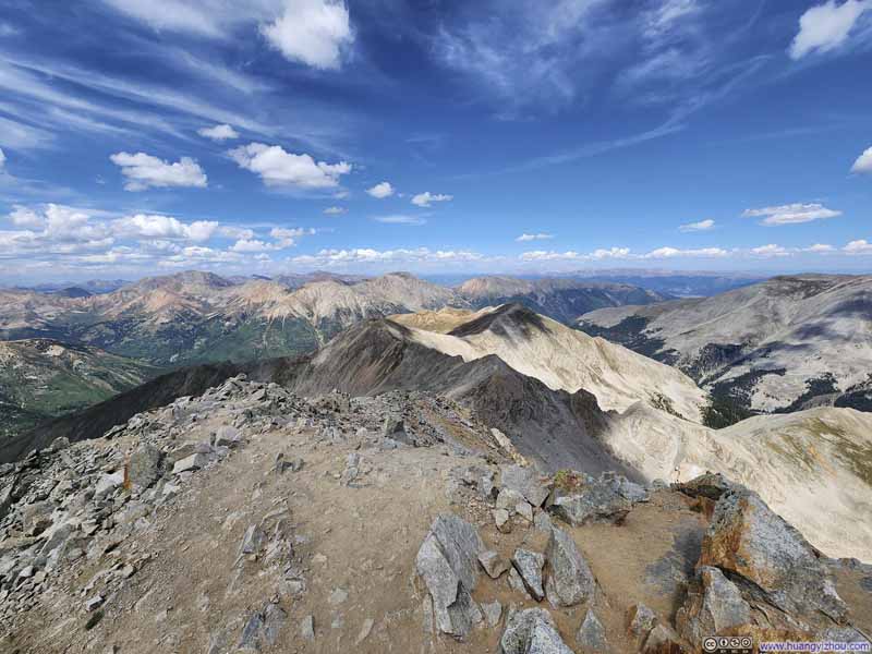 Mountains to the Northeast