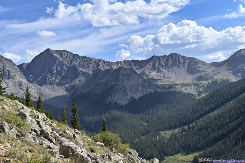 Mountains to the South