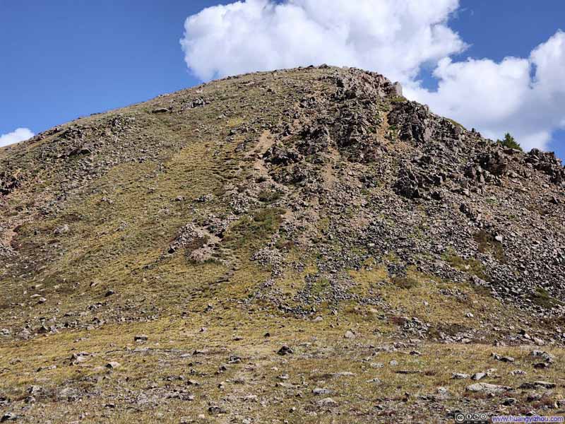 Steep Slope from Uneva Peak